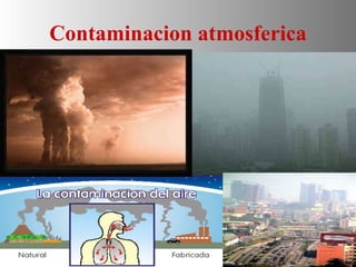 Contaminacion atmosferica 