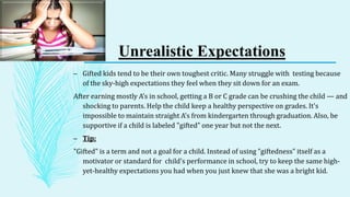 Problem with gifted children | PPTX