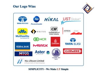 SIMPLICITY - We Make I.T Simple
Our Logo Wins
 