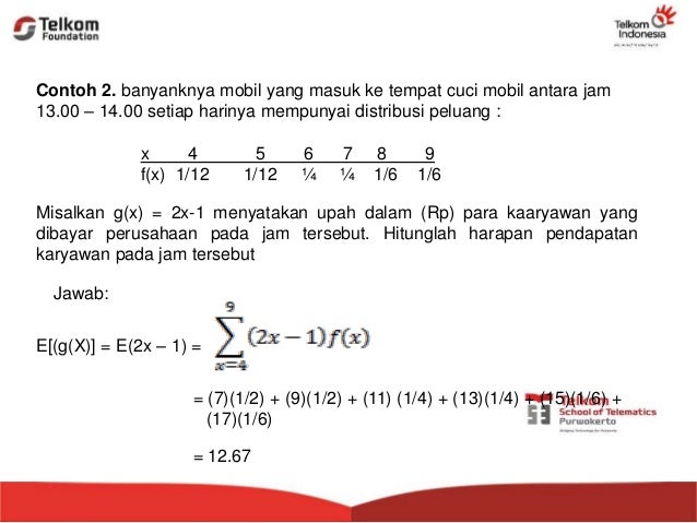 Probstat Ekpektasi Matematika Kelompok2