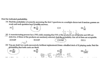 Prob Stats Study Final | PPTX
