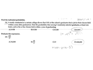 Prob Stats Study Final | PPTX
