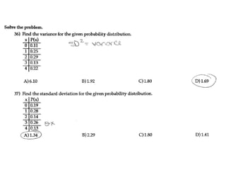 Prob Stats Study Final