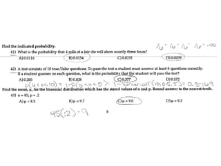 Prob Stats Study Final