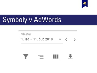 Symboly v AdWords
 