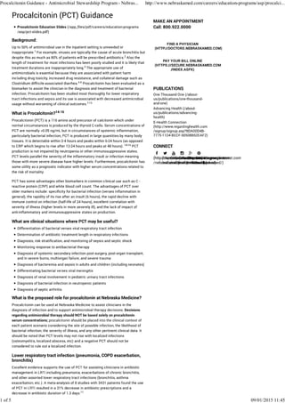 Procalcitonin Guidance - Antimicrobial Stewardship Program - Nebras... http://www.nebraskamed.com/careers/education-programs/asp/procalci...
1 of 5 09/01/2015 11:45
 