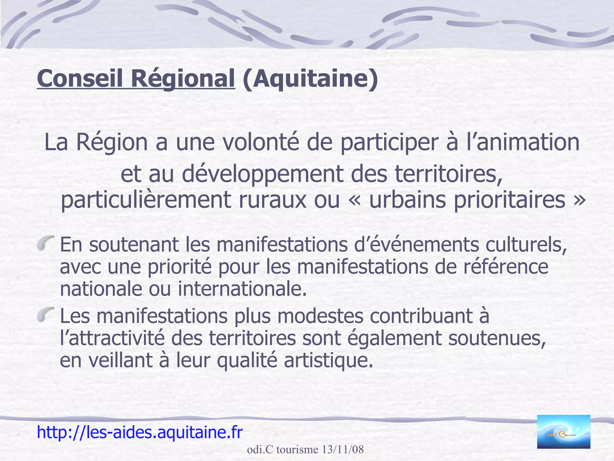 ProcéDer à Un Montage BudgéTaire 13 Novembre 2008