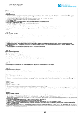 David Oliveira nº. 1190992
Laura Matos n.ª 1181154
27
 