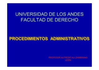 Procedimiento administrativo