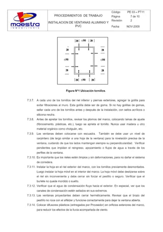 PROCEDIMIENTO DE TRABAJO INSTALACION DE VENTANA ALUMINIO Y PVC.pdf
