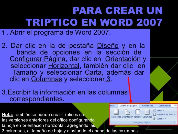 programa para hacer tripticos
