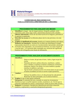 Historia1Imagen
          HISTORIA CONTEMPORÁNEA, GUERRA FRIA, PENSAMIENTO POLÍTICO,
          DIDÁCTICA DE LA HISTORIA


...