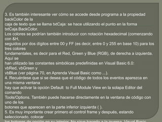 Procedimientos visual | PPTX
