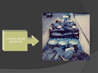 CAMUFLAJE DE
QUIMICOS
 