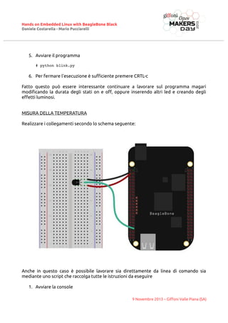 Primi passi con la scheda BeagleBone Black | PDF