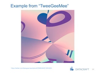 20
Example from “TweeGeeMee”
https://twitter.com/tweegeemee/status/676985464813953029
 