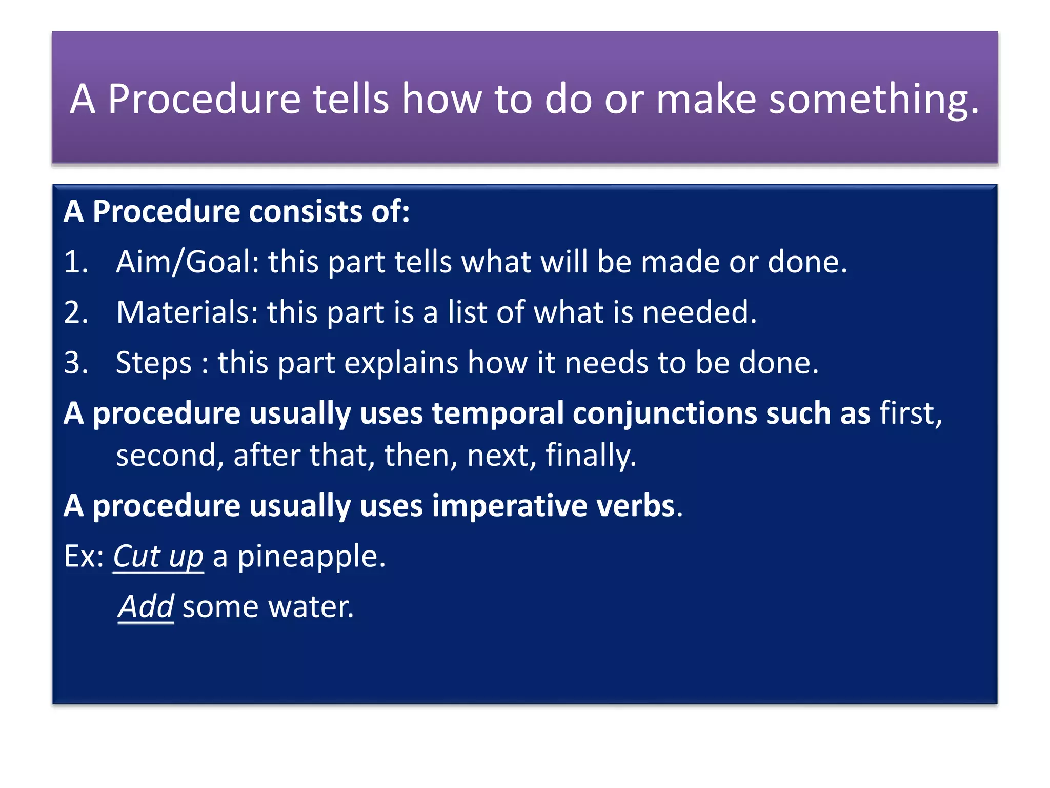 procedure-text_90920.ppt