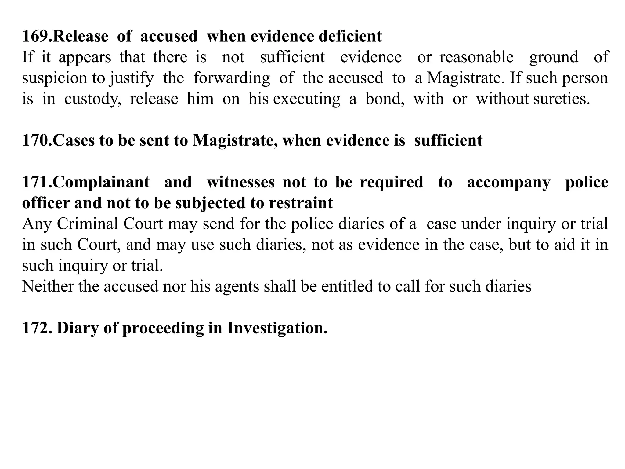 Diary Evidence Procedure of investigation (Indian Perspective) | PPTX