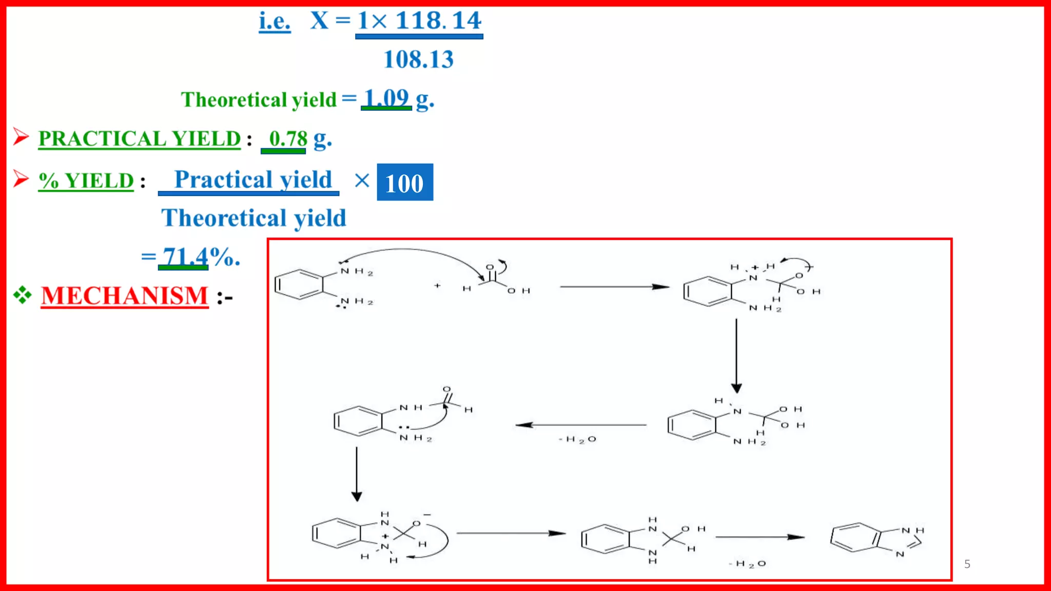 Synthesis of benzimidazole | PPT