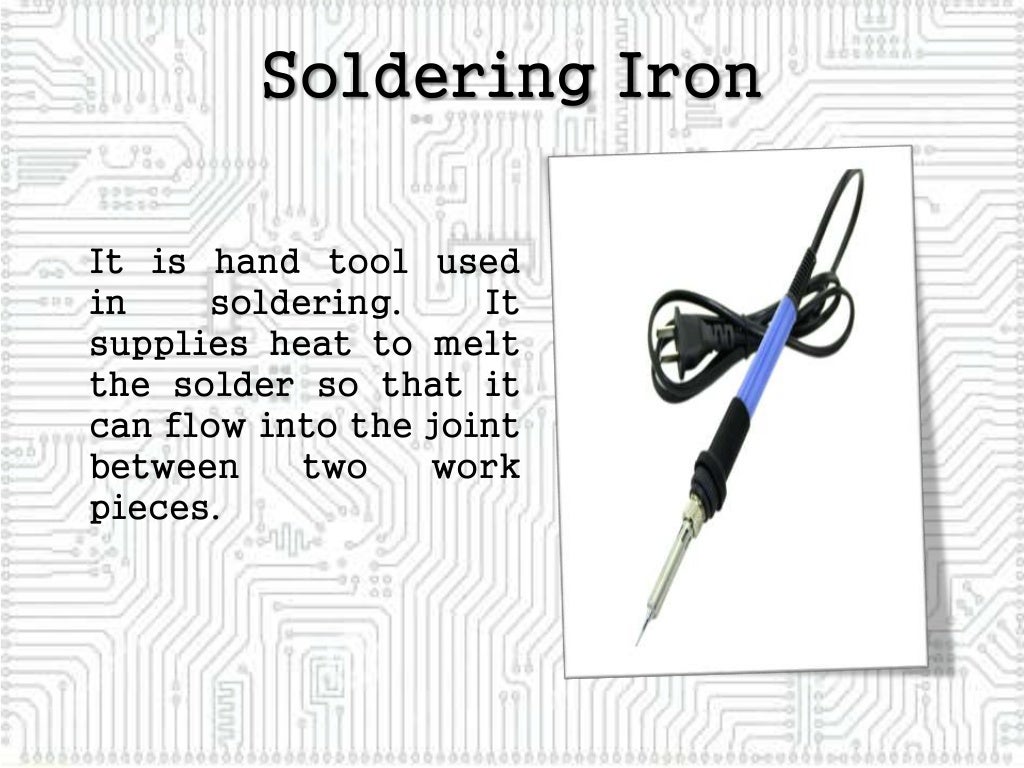 PROCEDURES IN SOLDERING AND DESOLDERING ELECTRONIC MATERIALS