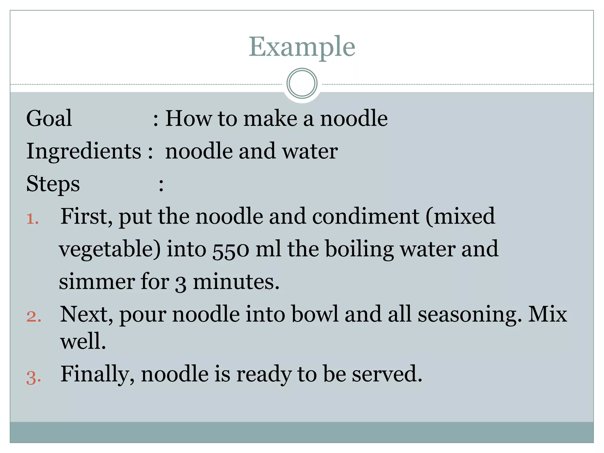 Procedure text | PPT