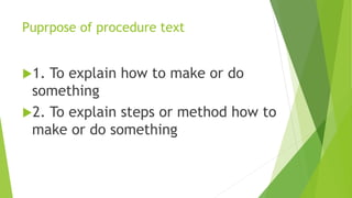 PROCEDURE TEXT.pptx