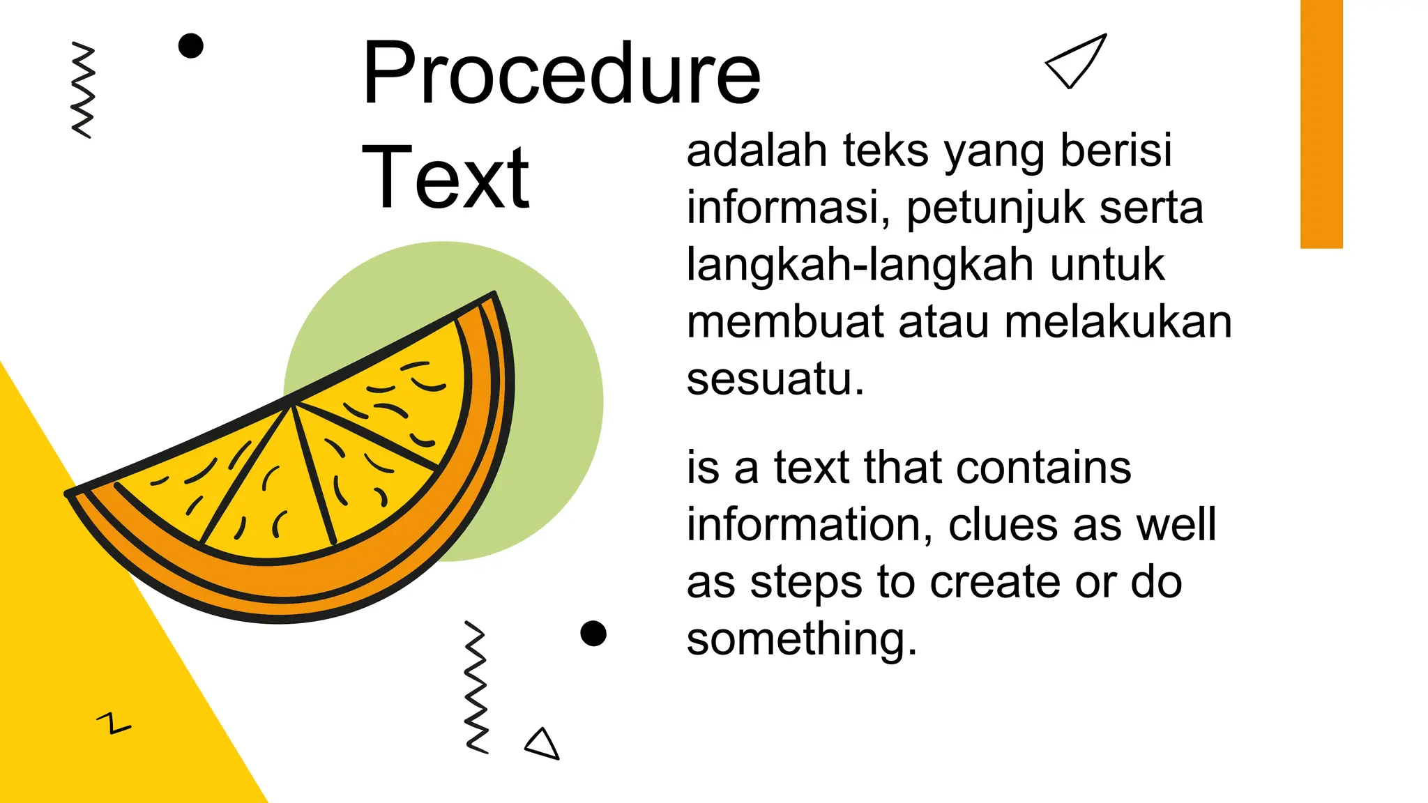 Procedure Text explanqation and the ppt presentation.pptx