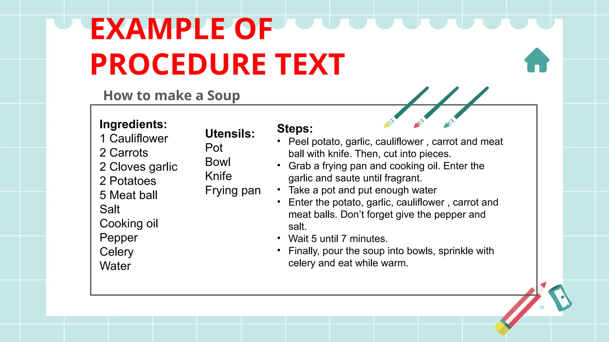 PROCEDURE TEXT explanation and example .pptx