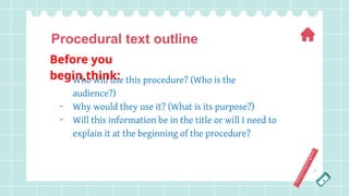 PROCEDURE TEXT explanation and example .pptx