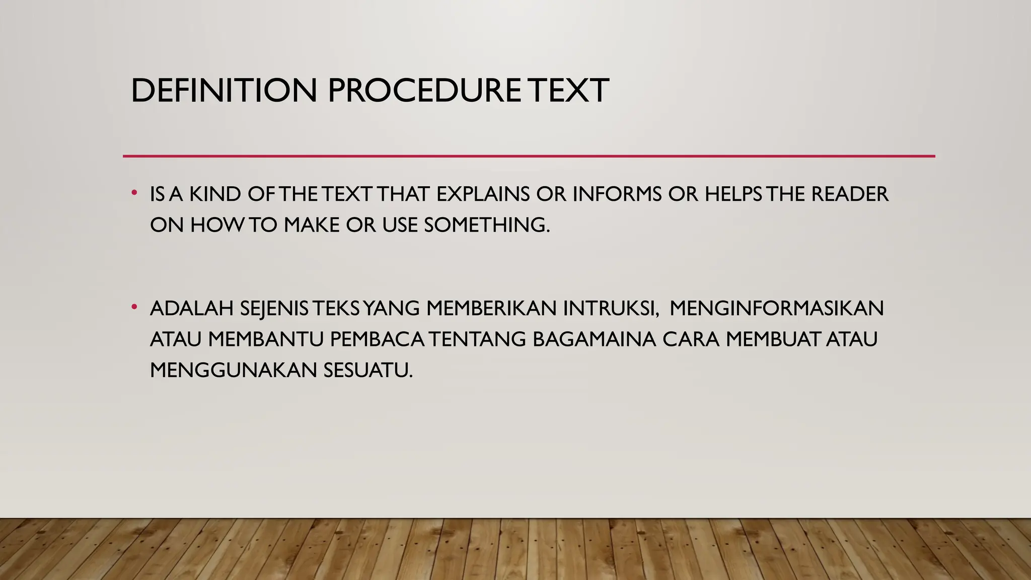 POWER POINT TENTANG MATERI PROCEDURE TEXT.pptx