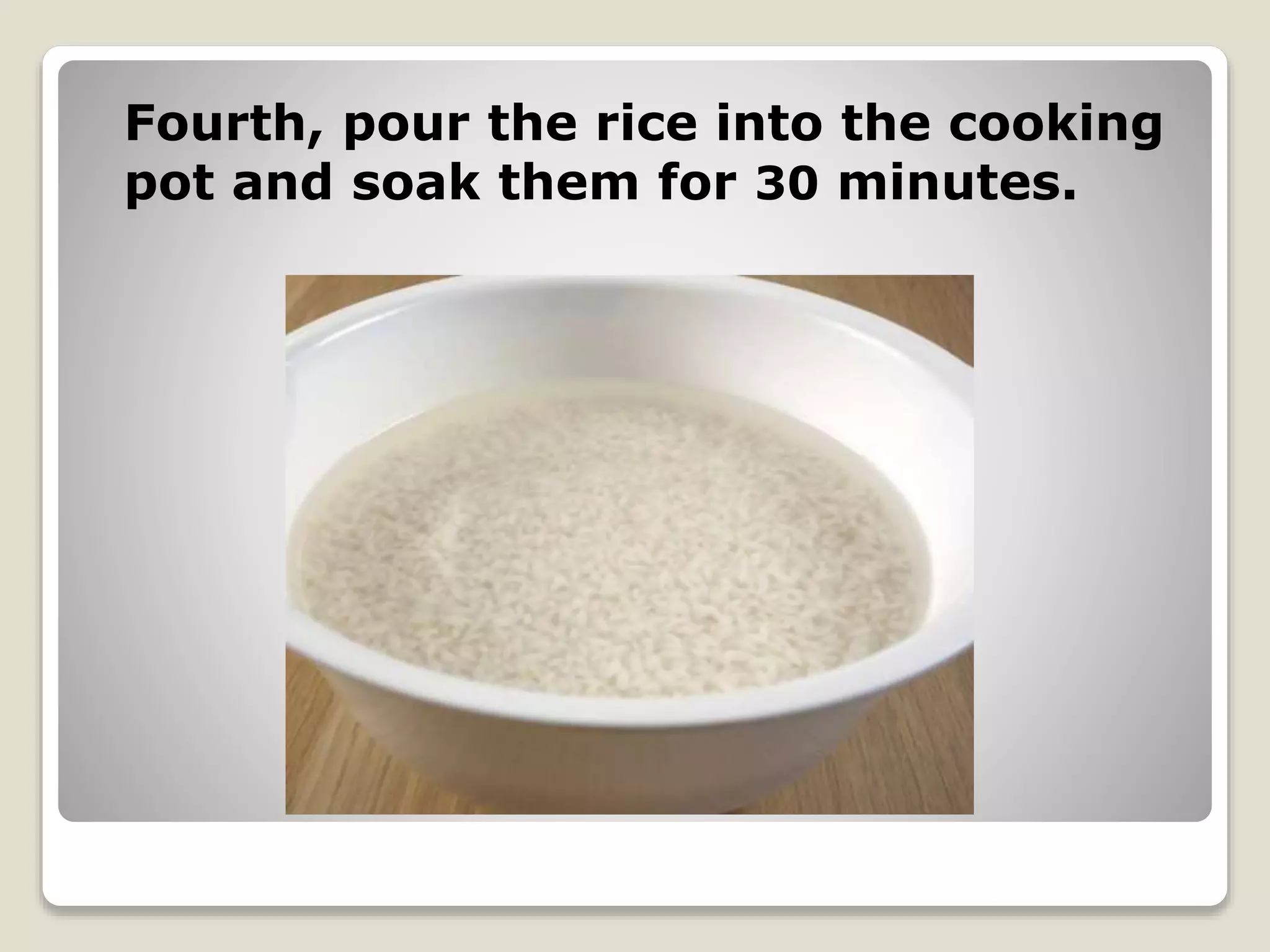Contoh Procedure Text (HOW TO USE RICE COOKER) PPT