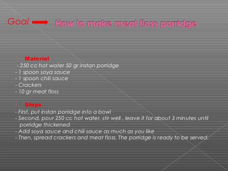 Procedure text ppt indah done