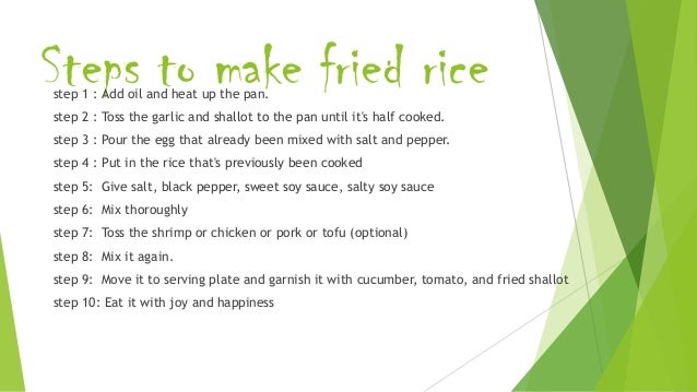  Procedure  text  how to make  fried  chiken