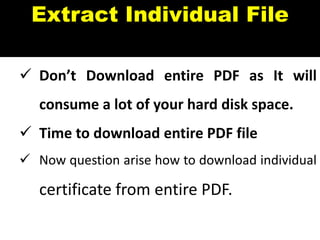 Procedure to Download certificate.pptx