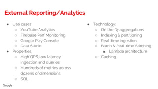 Procella: A fast versatile SQL query engine powering data at Youtube | PPTX