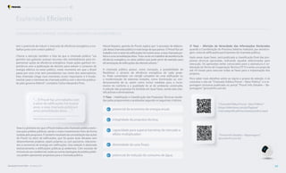 “Procel Info Detalhe – Reportagens”
(procelinfo.com.br)
“ChamadaPúblicaProcel–SetorPúblico”
(https://eletrobras.com/pt/Paginas/
chamadapublicaeficienciasetorpublico.aspx)
CHAMADA PÚBLICA PROCEL EFICIÊNCIA ENERGÉTICA NO SETOR PÚBLICO
Esplanada Eficiente
tem o potencial de induzir o mercado de eficiência energética a tra-
balhar junto com o setor público”.
Chama a atenção também o fato de que a chamada pública “vai
permitir aos gestores acessar recursos não reembolsáveis para im-
plementar ações de eficiência energética. Essas ações ganham im-
portância com a publicação do decreto para reduzir o consumo de
energia elétrica no setor público, neste momento em que o Brasil
passa por uma crise sem precedentes nos níveis dos reservatórios.
Esta chamada chega num momento muito importante e é funda-
mental casaro interesse da chamada pública com o decreto publica-
do pelo governo federal”, completa Carlos Alexandre Pires.
Marcel Siqueira, gerente do Procel, explica que “o processo de elabora-
ção dessa chamada pública é mais longo do que parece. O Procel faz um
trabalhocomosetordeedificaçõeshámuitosanos,eessachamadapú-
blicaéumaconsolidaçãodisso.Trata-sedeumtrabalhodeexcelênciade
eficiência energética no setor público que pode servir de exemplo para
eficientizaçãodeedificaçõesdosdemaissetores.”
A chamada pública possui, como inovação, a possibilidade de
flexibilizar o alcance de eficiência energética de cada proje-
to. Pode contemplar um retrofit completo de uma edificação ou
a modernização de sistemas isolados, como iluminação ou con-
dicionamento de ar, assim como incluir medidas para o incre-
mento do conforto e a qualidade do ar do ambiente construído.
A seleção das propostas foi dividida em duas fases, sendo elas clas-
sificatórias e eliminatórias:
1a
Fase - Habilitação e Classificação das Propostas Técnicas recebi-
das pelos proponentes e analisadas segundo os seguintes critérios:
Q potencial de economia de energia anual;
Q integridade da proposta técnica;
Q capacidade para superar barreiras de mercado e
efeito multiplicador;
Q diversidade de usos finais;
Q potencial de redução do consumo de água.
2a
Fase - Aferição da Veracidade das Informações Declaradas
quando a Coordenação do Processo Seletivo realizará, por amostra-
gem, visita às edificações participantes da chamada pública.
Após essas duas fases, será publicada a classificação final das pro-
postas técnicas aprovadas, indicando aquelas selecionadas para
execução. Os aprovados serão convocados para a assinatura e ce-
lebração do Termo de Cooperação Técnica (TCT) e terão um prazo de
até 24 meses para executar todas as fases para a implantação dos
projetos.
Para saber mais detalhes sobre as regras e prazos da seleção, é só
consultar o site da “Chamada Pública Procel – Setor Público” e a re-
portagem exclusiva publicada no portal “Procel Info Detalhe – Re-
portagens” (procelinfo.com.br)
“... O Procel faz um trabalho com
o setor de edificações há muitos
anos, e essa chamada pública é
uma consolidação disso. ... ”.
Marcel Siqueira, gerente do Procel
Essa é a primeira vez que o Procel realiza uma chamada pública exclu-
siva para prédios públicos, sendo o maior investimento feito de forma
isoladapeloprograma.Étambémresultadodaconsolidaçãodasações
do Procel no setor de edificações, que há quase duas décadas vem
desenvolvendo projetos, sejam próprios ou com parceiros, relaciona-
dos à economia de energia em edificações. Esta seleção é destinada
exclusivamente a edificações públicas já existentes. Com exceção de
imóveis de uso residencial, todas as outras tipologias de prédios públi-
cos podem apresentarpropostas para a chamada pública.
Resultados Procel 2022 - Ano Base 2021 59
Programa Nacional de Conservação de Energia Elétrica O que vem por aí
 