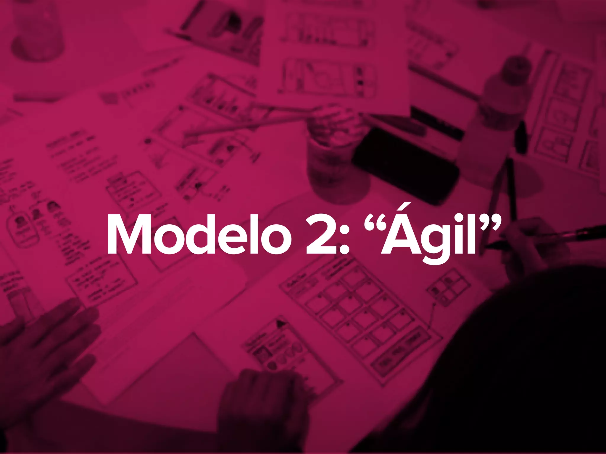 Modelo 2: “Ágil”
 