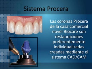 Coronas Procera All Ceram | PPT