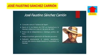 JOSÉ FAUSTINO SÁNCHEZ CARRIÓN
 