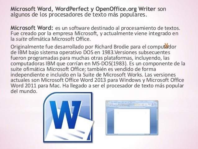 Procesador de texto
