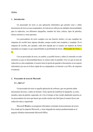 Procesador de textos