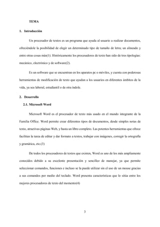 Procesador de textos