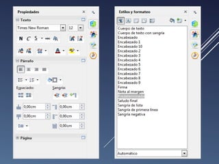 Procesador de texto writer - Apache OpenOffice | PPT