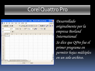 Lotus 1-2-3 integrada en Lotus SmartSuite respaldada por IBM.