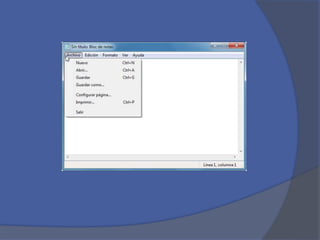 Procesadores de texto