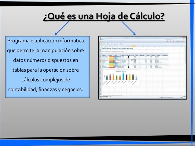 Procesadores de texto, hojas de calculo, navegadores y