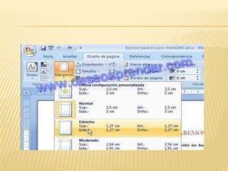 Procesadores de texto word segunda parte