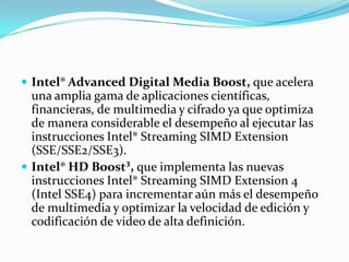 Procesadores Core 2 Duo