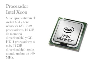 Procesadores intel | PPTX
