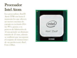 Procesadores intel | PPTX